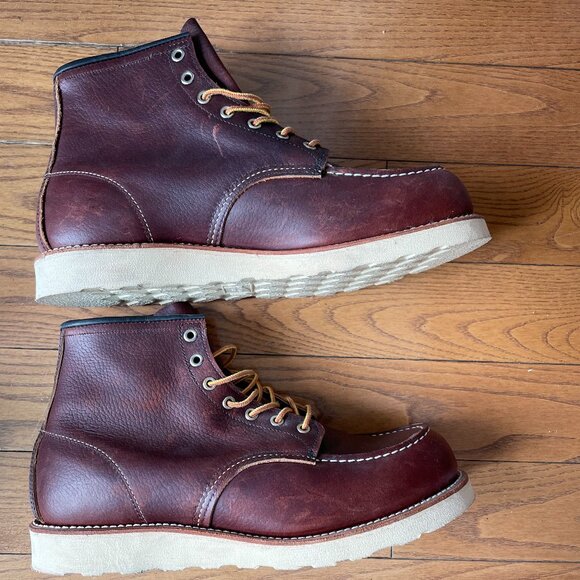 Red Wing Moc Toe Boots - Size 12 - Picture 1 of 3